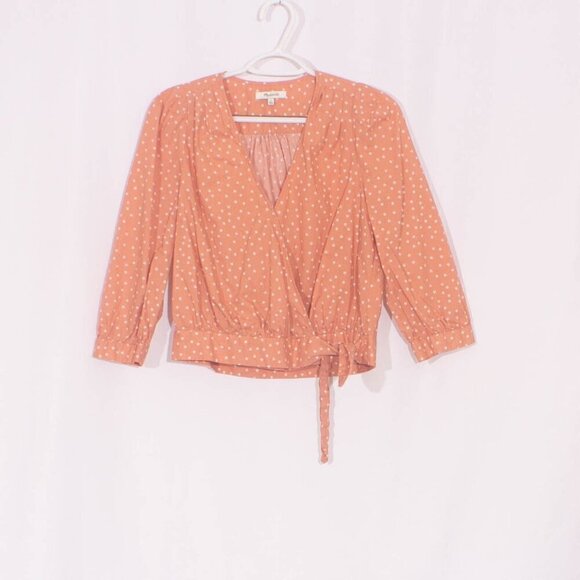 MADEWELL Wrap Top in Star Scatter Size S - Picture 4 of 7